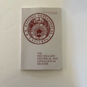 Set Of 5 The New England Historical And Genealogical Register Magazines